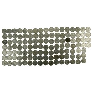 Second Polish Republic, 1923 50 groszy set. Total: 116 pieces (912)