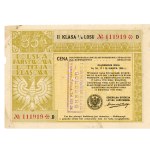 35 Polish State Class Lottery, Warsaw 1936 D (1000)