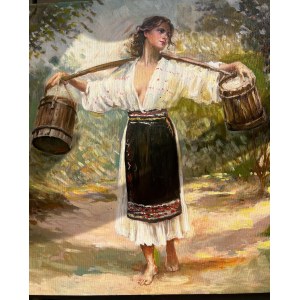 NICOLAE LATUNOV, Das Mädchen mit der Trage