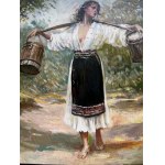 NICOLAE LATUNOV, Das Mädchen mit der Trage