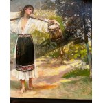 NICOLAE LATUNOV, Das Mädchen mit der Trage