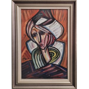 Eugeniusz Gerlach, Porträt einer Flämin, 1972