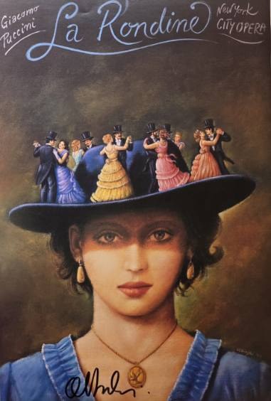 Rafał Olbiński, Sprawa Dreyfusa - plakat do amerykańskiej premiery George’a Whyte’a 1994