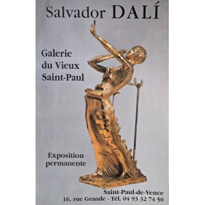 Salvador Dalí, “La femme en flammes” (Woman in Flames)