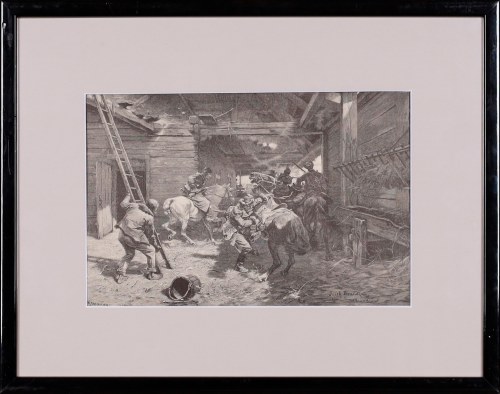 Józef BRANDT (1841 - 1915), Alarm