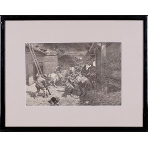 Józef BRANDT (1841 - 1915), « L'Alarme »