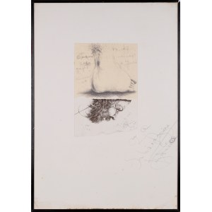 Eugeniusz GET-STANKIEWICZ (1942–2011), “A Pencil Leg Oppresses a Copperplate Engraving,” 1988