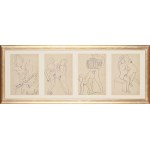 Kazimierz GRUS (1886–1955), Erotic Paintings II, (1920s)