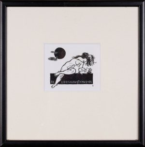 Jerzy JARNUSZKIEWICZ (1919-2005), Ex Libris August van Dyck