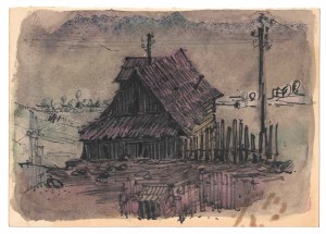 Tadeusz KULISIEWICZ (1899-1988), Przed domem