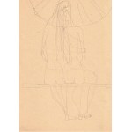 Tadeusz KULISIEWICZ (1899–1988), Nude—sketch
