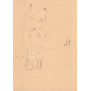 Tadeusz KULISIEWICZ (1899–1988), Nude—sketch