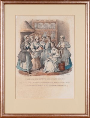 Jan LEWICKI (1795-1871), Wieczór dziewic w okolicach Mińska