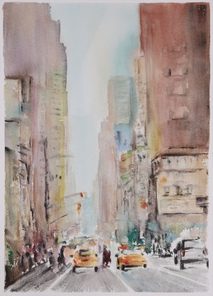 Alina MASLAKOVA (ur. 1980), Taxi, 2021