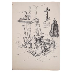 Stanisław PRAUSS (1902–1967), In the Forge, 1946