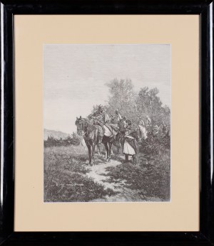 WŁADYSŁAW SZERNER (1836 - 1915), Pancerni, 1883