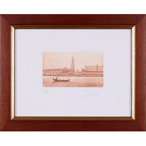 Artist UNKNOWN (20th century), View of the Doge's Palace, Venice