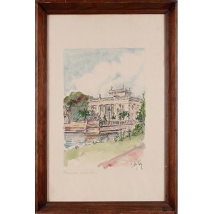 Unknown Painter (20th century), Warsaw – Łazienki