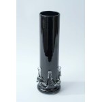 Glass Vase with Icicles - HS Tarnowiec - Tall