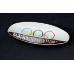 "Polish Olympic Committee" Porcelain Ashtray - ZPS Ćmielów