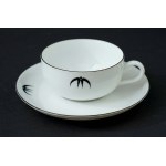 Porcelain coffee set with the "Moda Polska" logo - ZPS Karolina