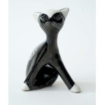 "Kitten" porcelain figurine - ZP Bogucice - Zdana Kosicka - damaged, starting at 1 zł!