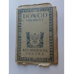 PHOTO ID CARD, KRAKOW, POLICE DEPARTMENT STAMP