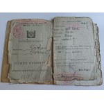 PHOTO ID CARD, KRAKOW, POLICE DEPARTMENT STAMP