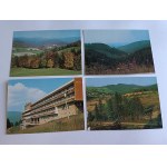SET OF 9 POSTCARDS: SILESIAN BESKIDS, USTROŃ, KONIAKÓW, SKRZYCZNE, WISŁA, JASZOWIEC, KAW