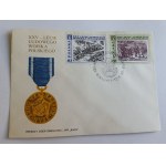ENVELOPE: 25TH ANNIVERSARY OF THE POLISH PEOPLE