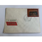 ENVELOPE FROM THE 5TH CONGRESS OF THE POLISH UNITED WORKERS