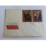 ENVELOPE FROM THE 5TH CONGRESS OF THE POLISH UNITED WORKERS