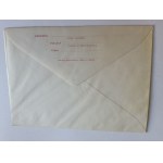 JAGIELLONIAN UNIVERSITY ANNIVERSARY ENVELOPE, 1964