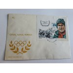 CITUS ALTIUS FORTIUS ENVELOPE, STAMP, POSTMARK