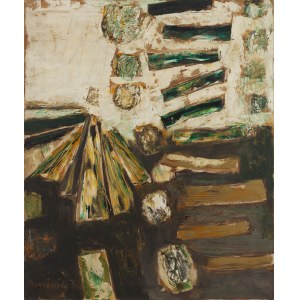 Tadeusz Dominik (1928, Szymanów – 2014, Varsavia), Senza titolo, 1962