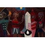 Teresa Pągowska (1926 Warszawa - 2007 Warszawa), Powitanie, 1956