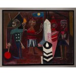 Teresa Pągowska (1926 Warszawa - 2007 Warszawa), Powitanie, 1956