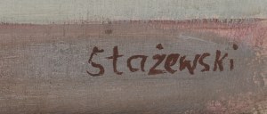 Henryk Stażewski (1894 Warszawa - 1988 Warszawa), Dwaj muzykanci, około 1950
