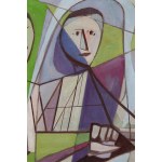 Henryk Stażewski (1894, Warsaw – 1988, Warsaw), Two Musicians, ca. 1950