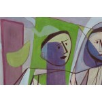Henryk Stażewski (1894, Warsaw – 1988, Warsaw), Two Musicians, ca. 1950