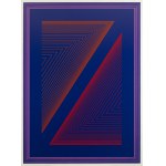 Richard Anuszkiewicz (1930 Erie - 2020 Englewood), Reflections VI - DEEP BLUE, 1979