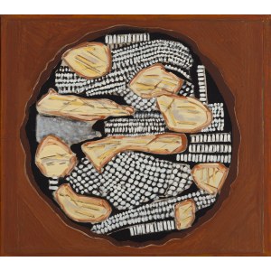 Bronisław Kierzkowski (1924 Łódź - 1993 Warszawa), Kompozycja 51, 1984