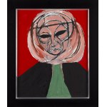 Marek Oberländer (1922, Szczerzec near Lviv – 1978, Nice), Portrait, 1948