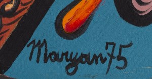 Pinchas Burstein \ Maryan (1927 Nowy Sącz - 1977 Nowy Jork), Postać, 1975