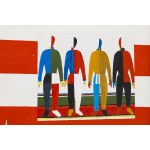 Włodzimierz Pawlak (b. 1957, Korytów near Żyrardów), Keys to Malevich No. 1, 1995