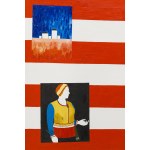 Włodzimierz Pawlak (b. 1957, Korytów near Żyrardów), Keys to Malevich No. 1, 1995