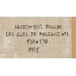 Włodzimierz Pawlak (b. 1957, Korytów near Żyrardów), Keys to Malevich No. 1, 1995