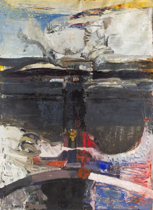Teresa Panasiuk (1938 Warszawa - 2021 ), Bez tytułu z cyklu 
