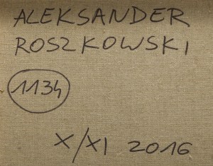 Aleksander Roszkowski (ur. 1961, Warszawa), Bez tytułu, 2016