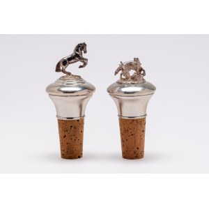 Pair of caps, Birmingham, first half of the 19th century
